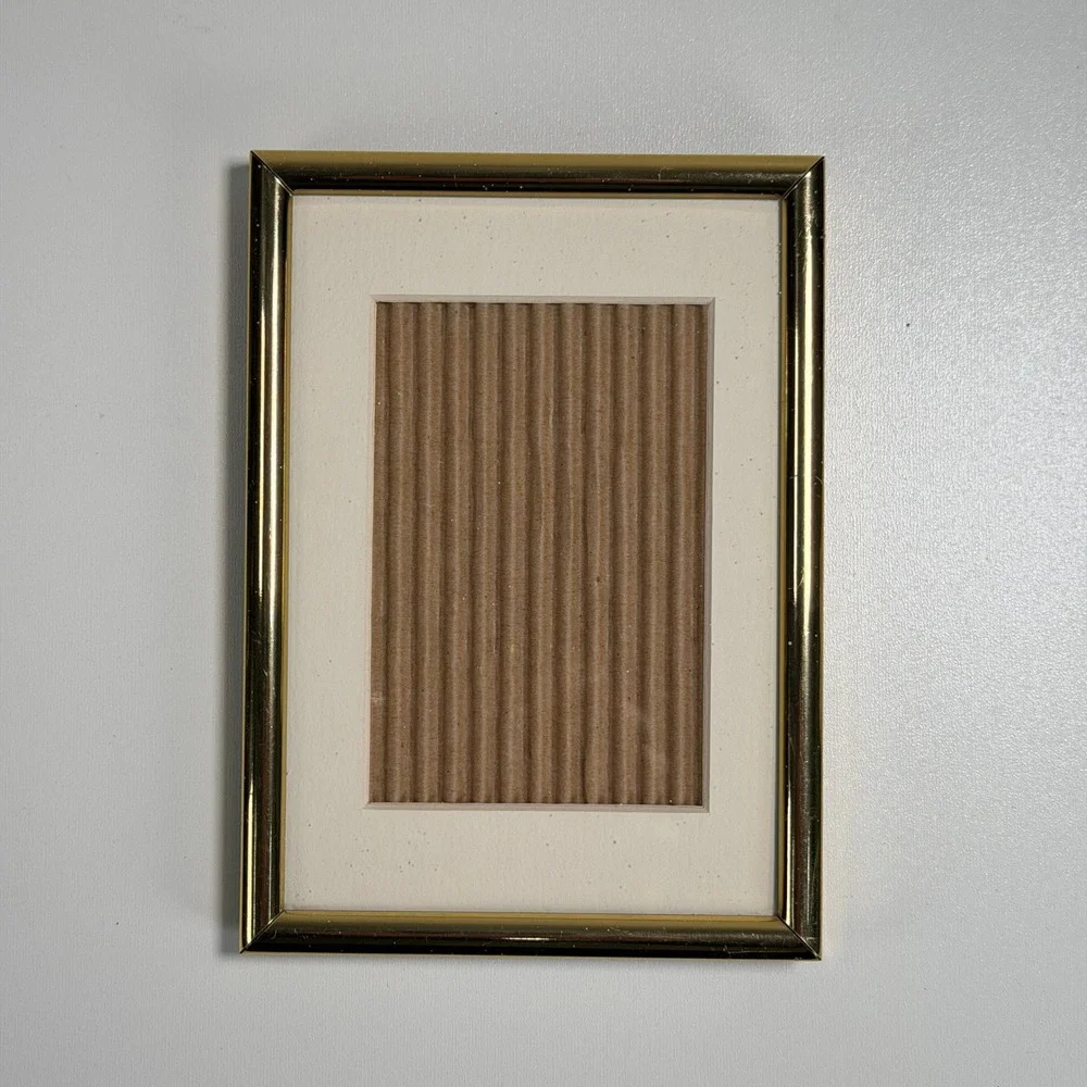 Vintage Picture Frame Ornate Old World‎ French Cottagecore Gold 5x7